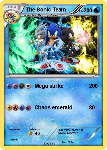 Pokemon The Sonic Team
