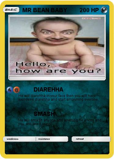 Pokemon MR BEAN BABY