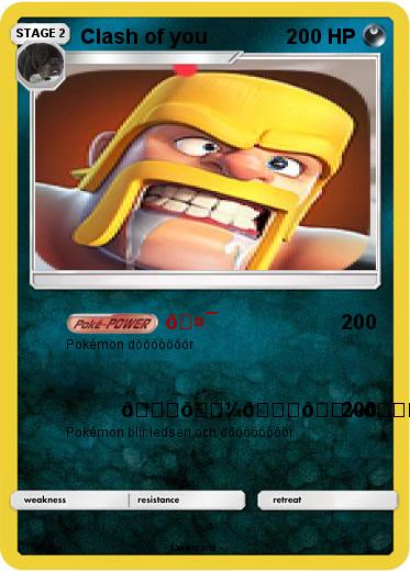 Pokemon Clash of you