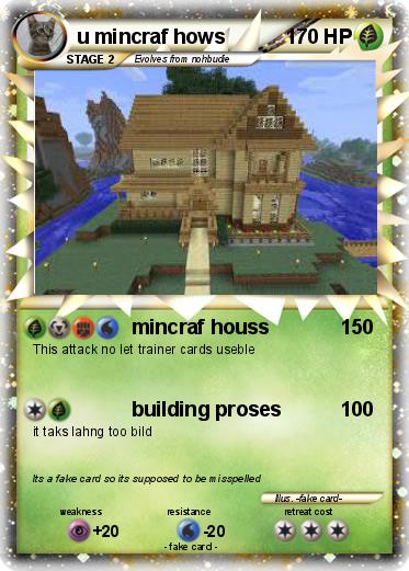 Pokemon u mincraf hows