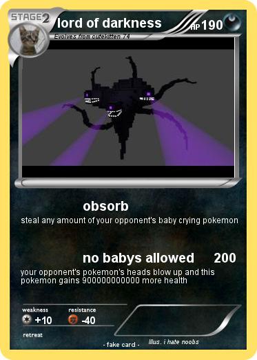 Pokemon lord of darkness
