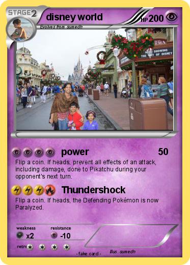 Pokemon disney world