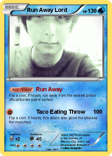 Pokemon Run Away Lord