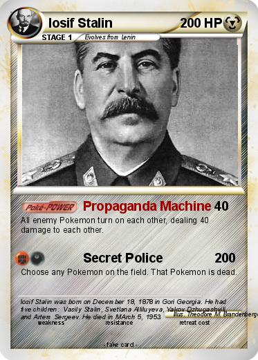 Pokemon Iosif Stalin