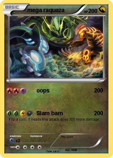 Pokemon mega raquaza
