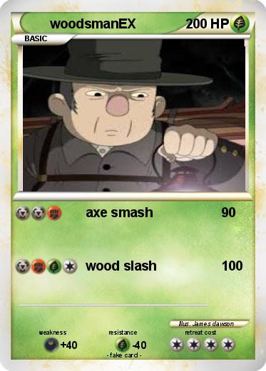 Pokemon woodsmanEX