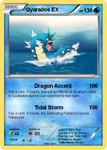 Pokemon Gyarados EX