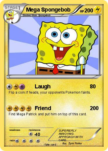 Pokemon Mega Spongebob
