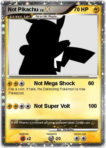 Pokemon Not Pikachu