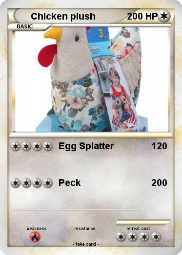 Pokemon Chicken plush