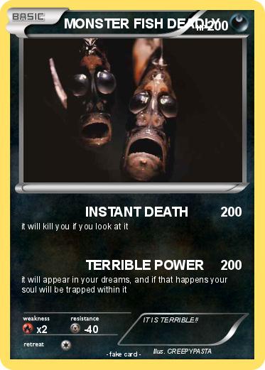 Pokemon MONSTER FISH DEADLY