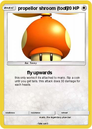 Pokemon propellor shroom (tool)