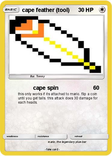 Pokemon cape feather (tool)
