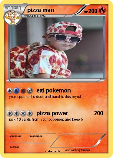 Pokemon pizza man