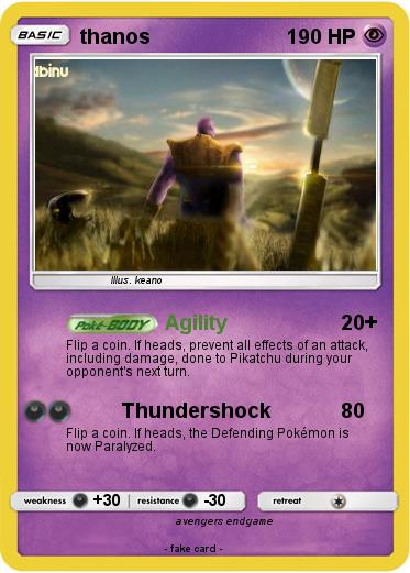 Pokemon thanos