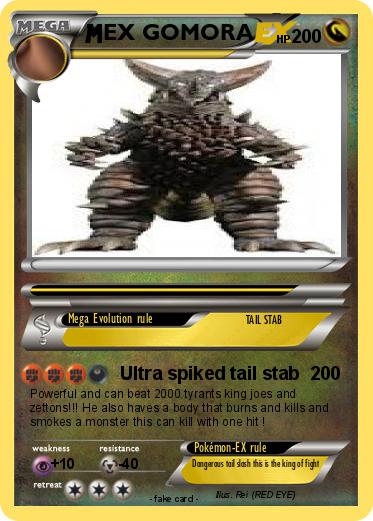 Pokemon EX GOMORA
