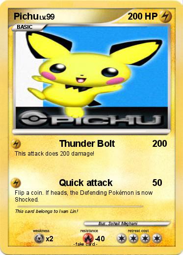 Pokemon Pichu