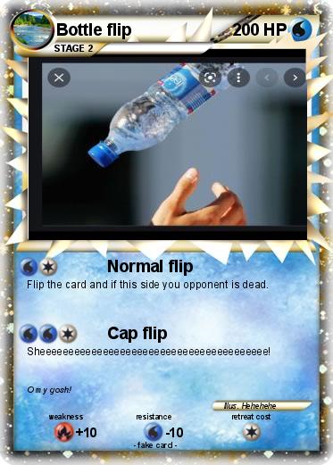 Pokemon Bottle flip