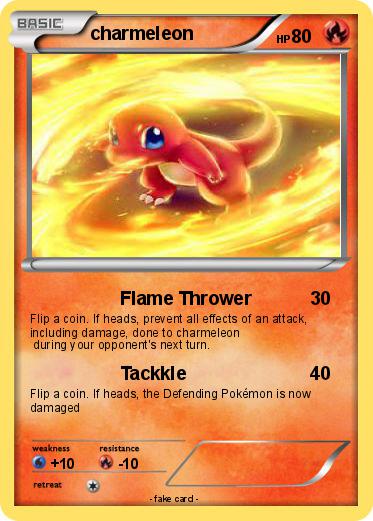 Pokemon charmeleon