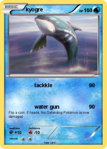 Pokemon kyogre