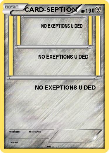 Pokemon CARD-SEPTION