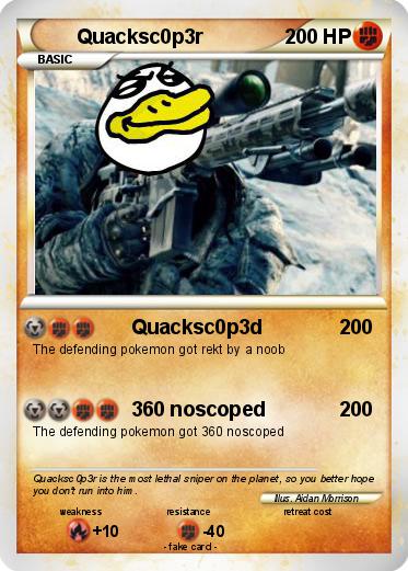 Pokemon Quacksc0p3r