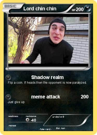 Pokemon Lord chin chin