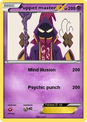 Pokemon Puppet master