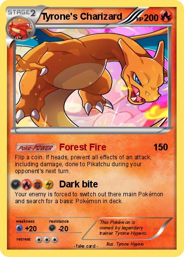 Pokemon Tyrone's Charizard