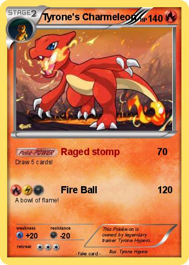 Pokemon Tyrone's Charmeleon