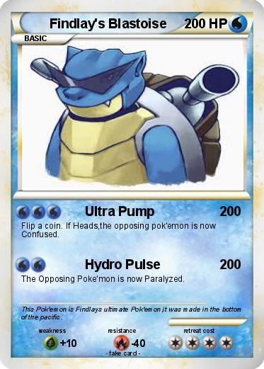Pokemon Findlay's Blastoise
