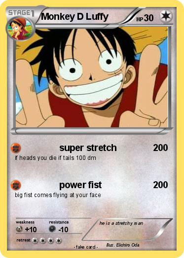 Pokemon Monkey D Luffy