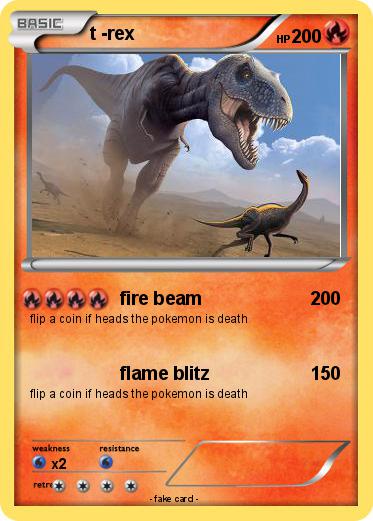 Pokemon t -rex