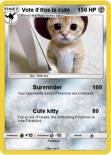 Pokemon Vote if this is cute