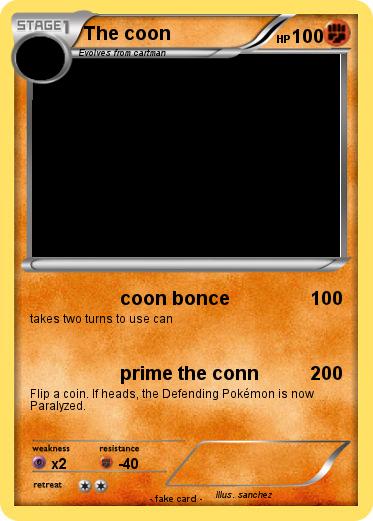 Pokemon The coon