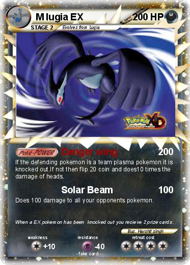Pokemon M lugia EX