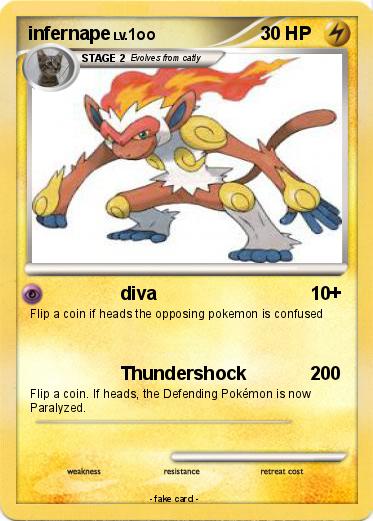 Pokemon infernape