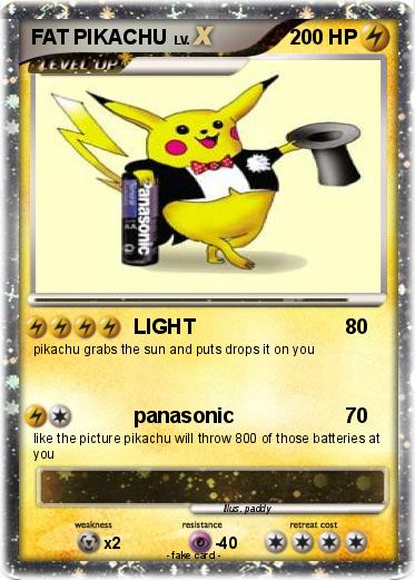 Pokemon FAT PIKACHU