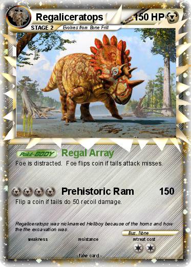 Pokemon Regaliceratops