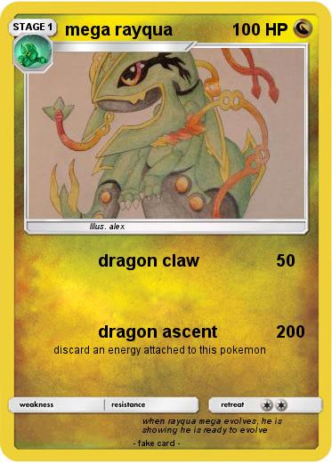 Pokemon mega rayqua