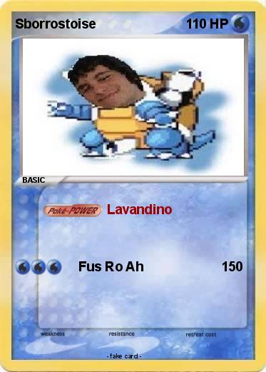 Pokemon Sborrostoise
