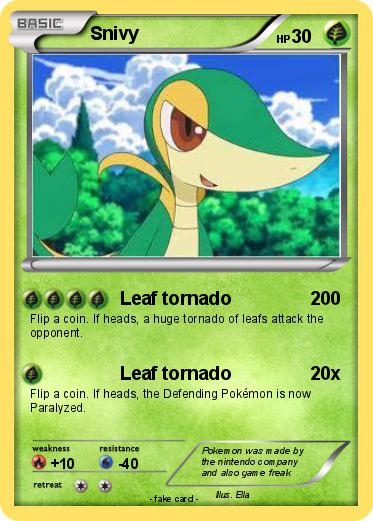 Pokemon Snivy