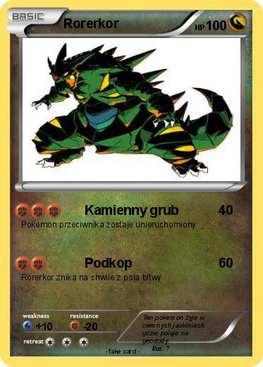 Pokemon Rorerkor