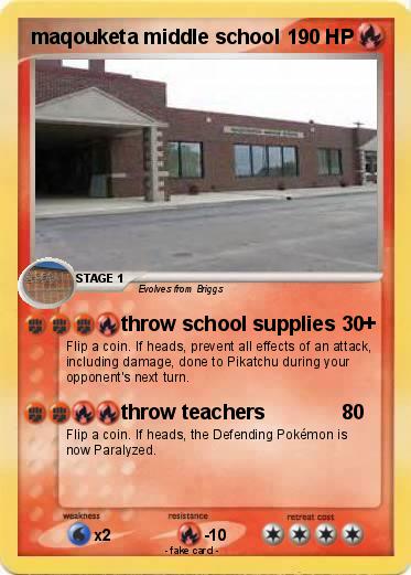 Pokemon maqouketa middle school