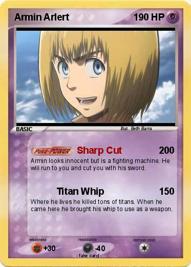 Pokemon Armin Arlert
