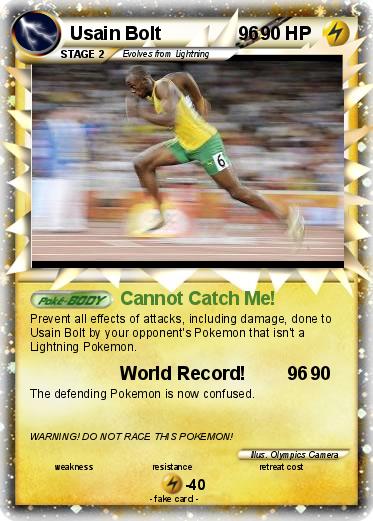 Pokemon Usain Bolt               96