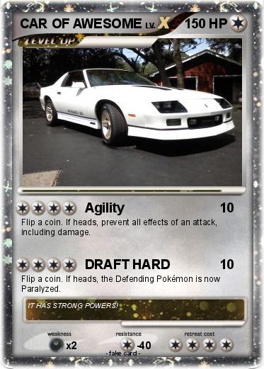 Pokemon CAR OF AWESOME