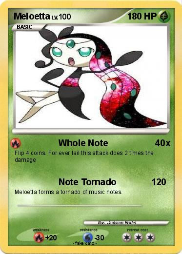Pokemon Meloetta Pokemon Meloetta