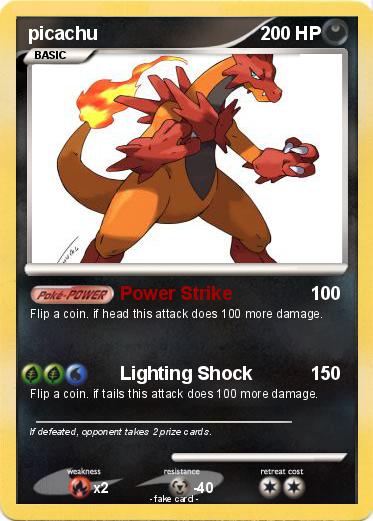 Pokemon picachu