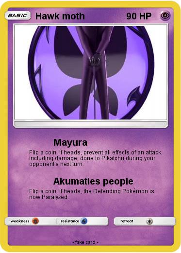 Pokemon Hawk moth